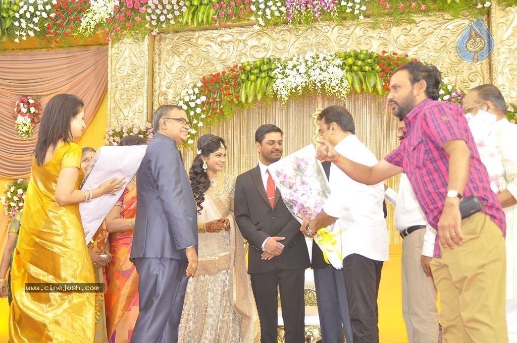 K Balachander Grand Daughter Wedding Reception - 78 / 86 photos