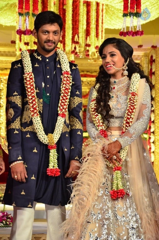 Kalamandir CMD Prasad Chalavadi Daughter Hanisha Wedding Photos - 11 / 81 photos
