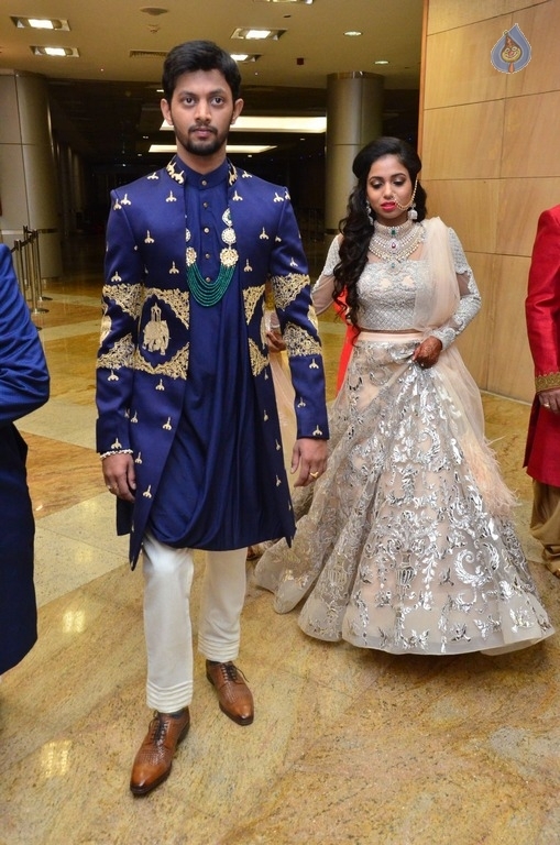 Kalamandir CMD Prasad Chalavadi Daughter Hanisha Wedding Photos - 79 / 81 photos