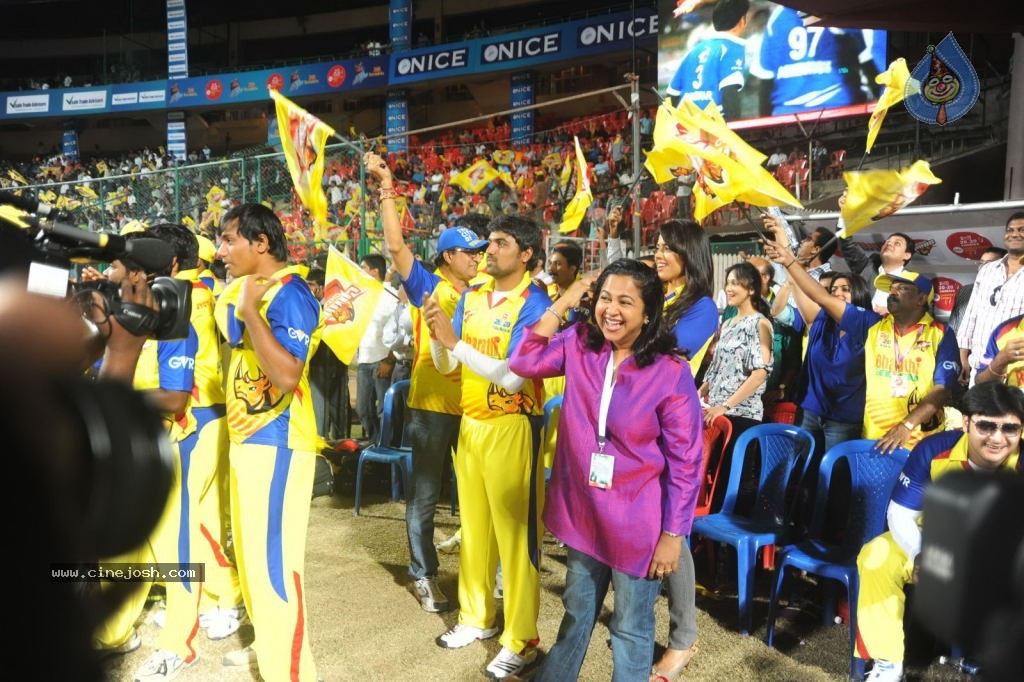 Karnataka Bulldozers VS Chennai Rhinos Match  - 105 / 129 photos