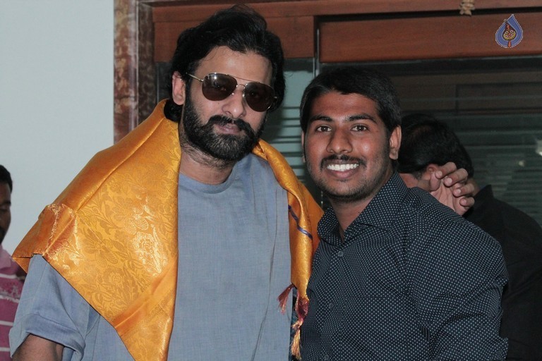 Karnataka Fans meet Prabhas - 22 / 39 photos