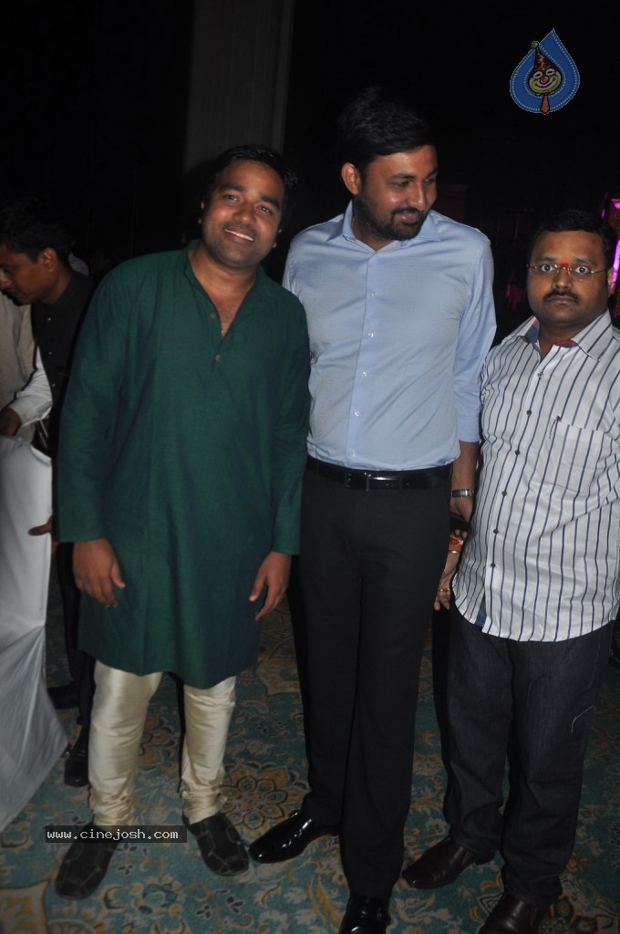 Keerthi with Rakesh Wedding Sangeet Photos - 23 / 77 photos