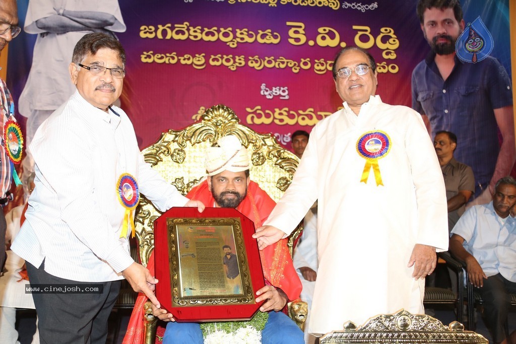 KV Reddy Award Presentation to Sukumar - 54 / 194 photos