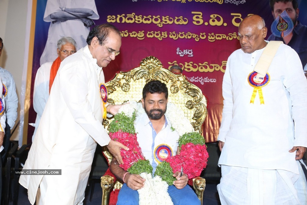 KV Reddy Award Presentation to Sukumar - 149 / 194 photos