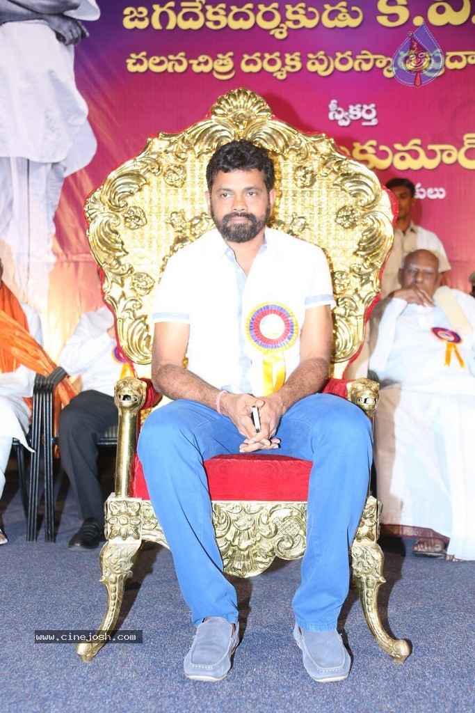 KV Reddy Award Presentation to Sukumar - 156 / 194 photos