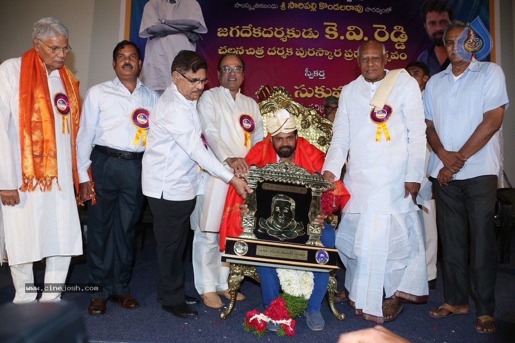 KV Reddy Award Presentation to Sukumar - 169 / 194 photos