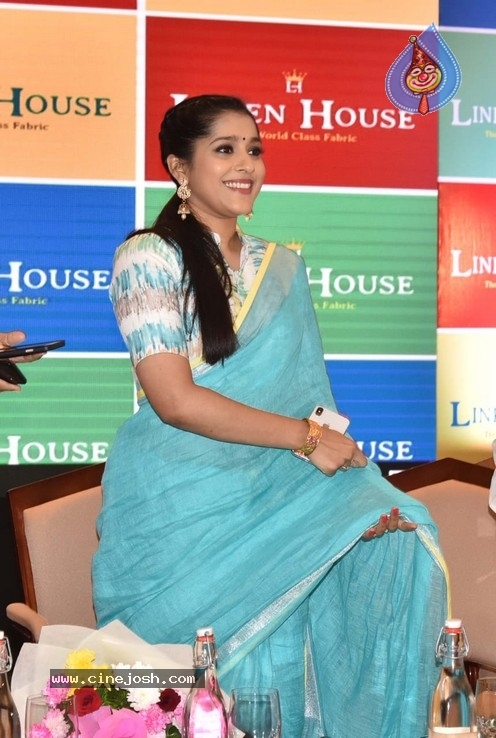 Rashmi Photos at Linen House Press Meet  - 3 / 15 photos