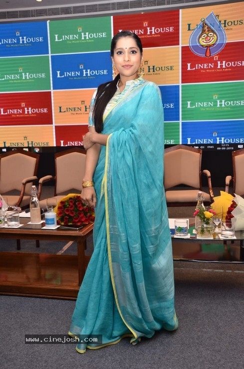 Rashmi Photos at Linen House Press Meet  - 9 / 15 photos