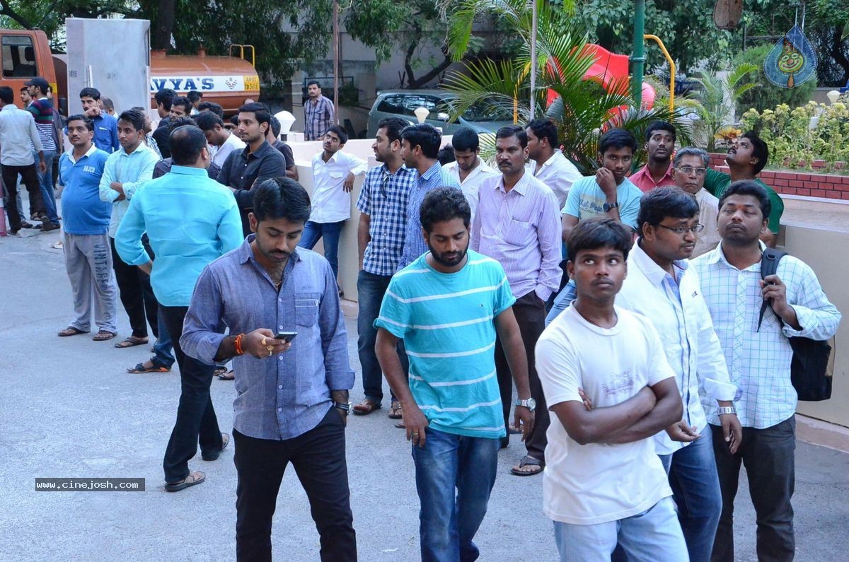 Balakrishna Watches Lion Movie at Bramaramba Theatre - 18 / 40 photos