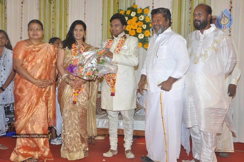 Lyricist Piraisudan Daughter Wedding Reception - 9 / 122 photos