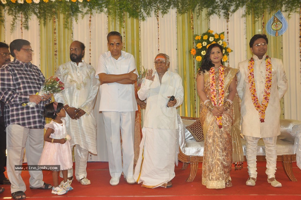Lyricist Piraisudan Daughter Wedding Reception - 18 / 122 photos