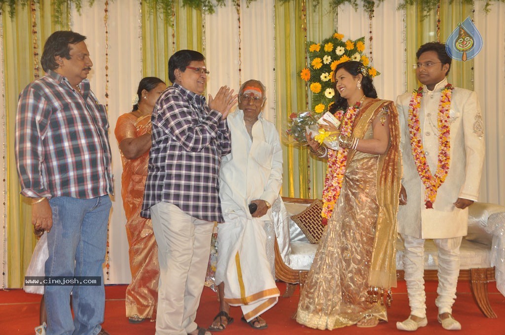 Lyricist Piraisudan Daughter Wedding Reception - 62 / 122 photos