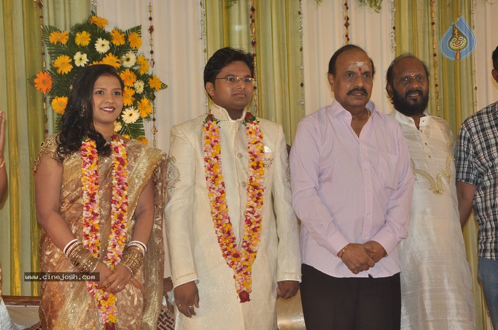 Lyricist Piraisudan Daughter Wedding Reception - 64 / 122 photos
