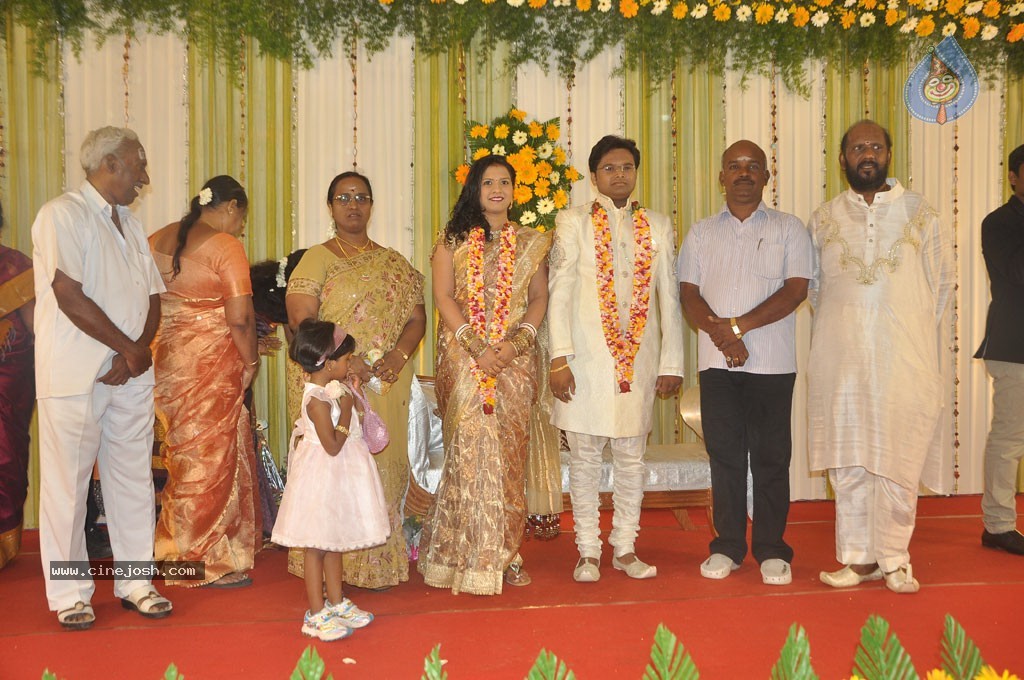 Lyricist Piraisudan Daughter Wedding Reception - 81 / 122 photos