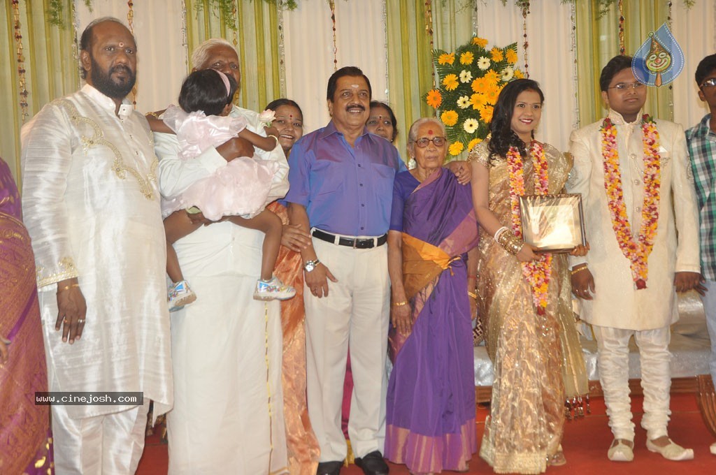 Lyricist Piraisudan Daughter Wedding Reception - 91 / 122 photos