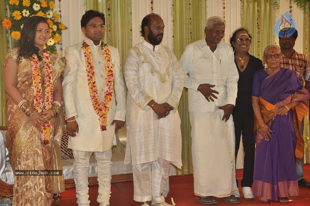 Lyricist Piraisudan Daughter Wedding Reception - 104 / 122 photos