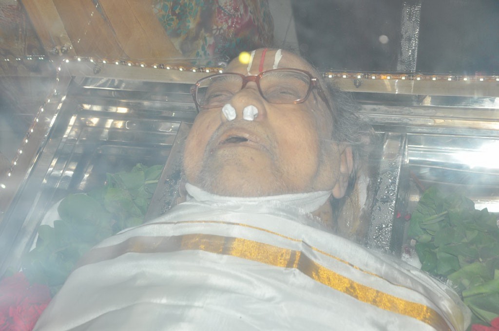 Lyricist Vaali Condolence Photos - 96 / 99 photos