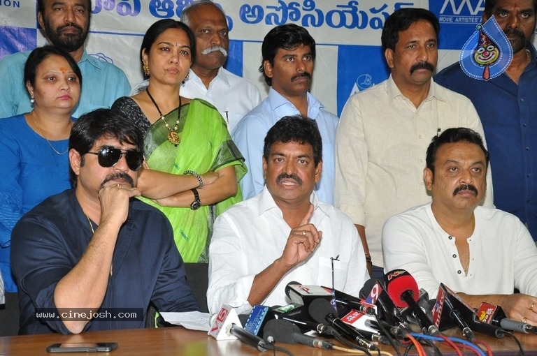 MAA Association Press Meet Against Sri Reddy Issue - 15 / 18 photos