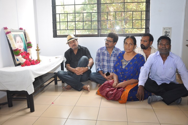 MAA Condoles Jayalalithaa Demise - 8 / 21 photos