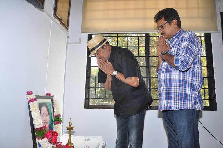 MAA Condoles Jayalalithaa Demise - 16 / 21 photos