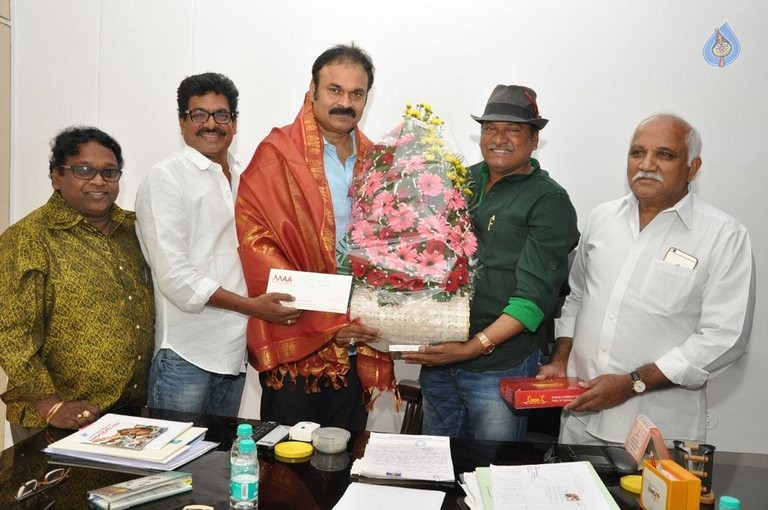 MAA Team Celebrates Naga Babu Birthday - 10 / 13 photos