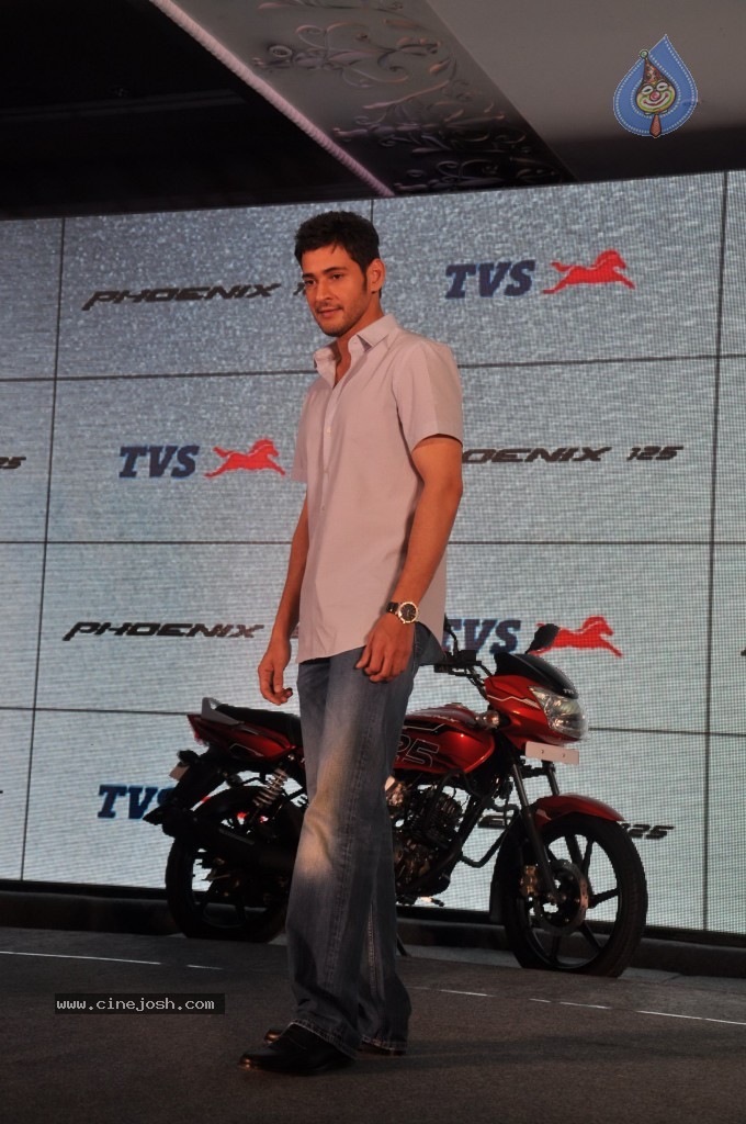 Mahesh Babu as TVS Brand Ambassador - 9 / 19 photos