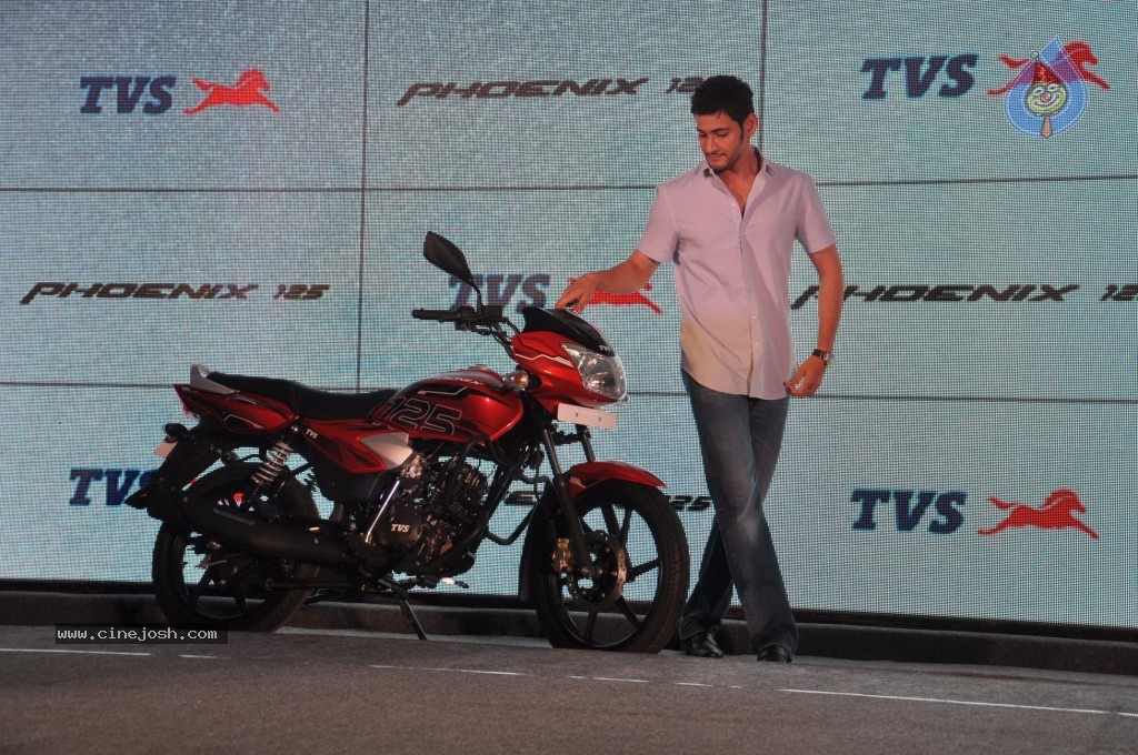 Mahesh Babu as TVS Brand Ambassador - 12 / 19 photos