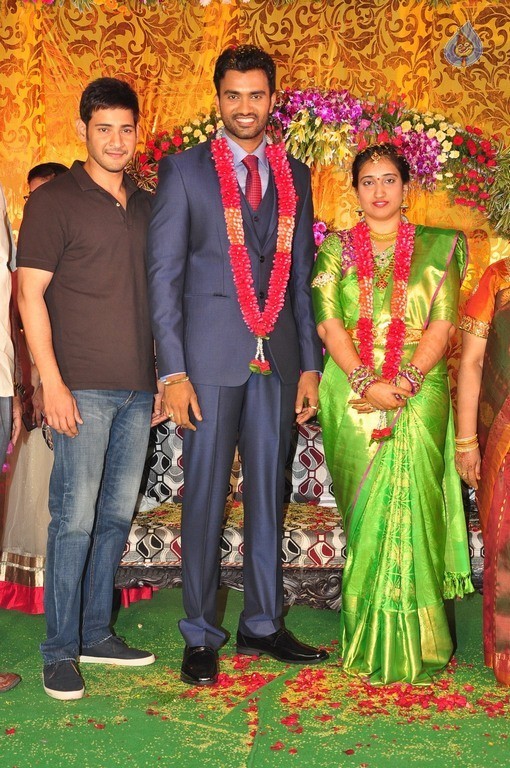 Mahesh Babu at Hero Shiva Wedding Reception - 11 / 35 photos