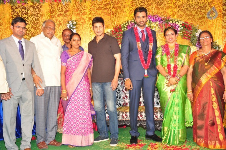 Mahesh Babu at Hero Shiva Wedding Reception - 26 / 35 photos