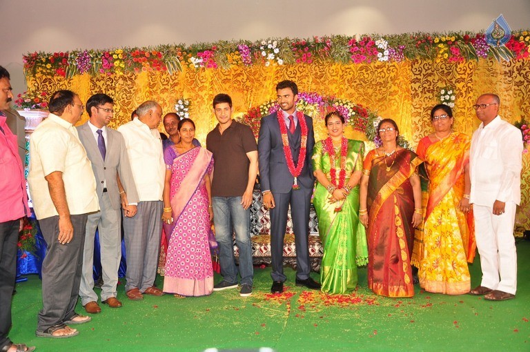 Mahesh Babu at Hero Shiva Wedding Reception - 29 / 35 photos