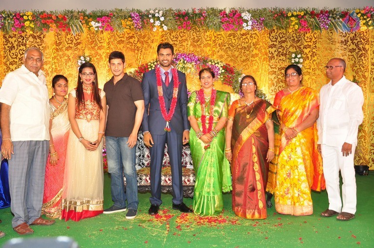 Mahesh Babu at Hero Shiva Wedding Reception - 33 / 35 photos