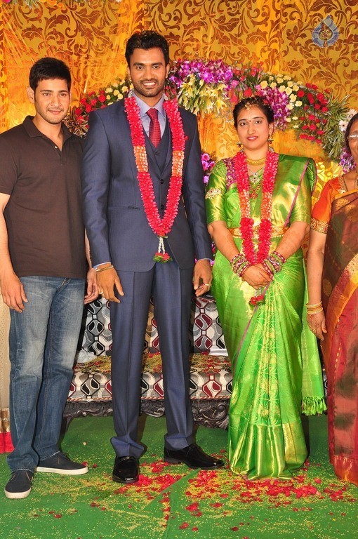 Mahesh Babu at Hero Shiva Wedding Reception - 35 / 35 photos