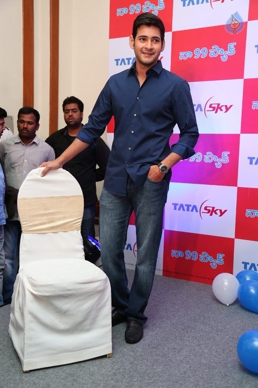 Mahesh Babu at Tata Sky Success Celebrations - 14 / 42 photos