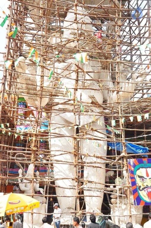 Making of Khairatabad Ganesh 2015 Photos - 59 / 59 photos