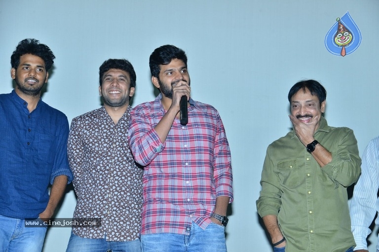 Mental Madhilo Movie Team at Sandhya Theater - 2 / 10 photos