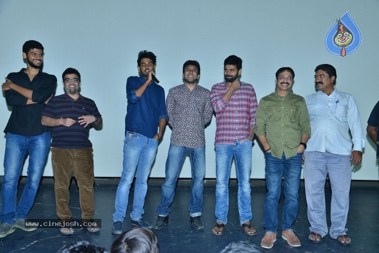 Mental Madhilo Movie Team at Sandhya Theater - 8 / 10 photos