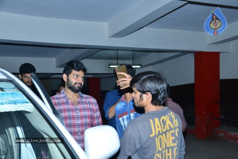 Mental Madhilo Movie Team at Sandhya Theater - 10 / 10 photos