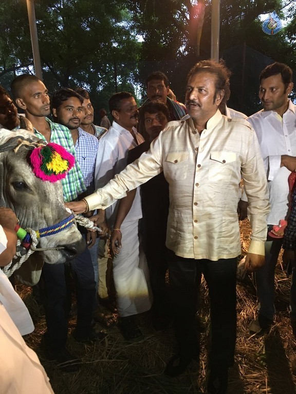 Mohan Babu visited Bull Show Event - 1 / 21 photos