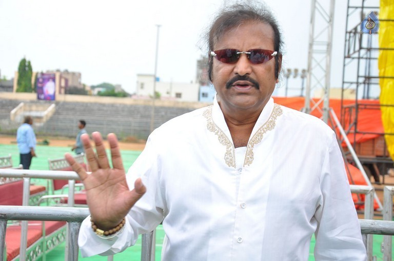 Mohanbabu Visits MB 40 Stadium Photos - 8 / 42 photos