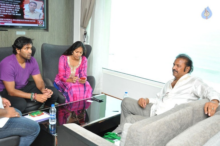 Mohanbabu Visits MB 40 Stadium Photos - 25 / 42 photos