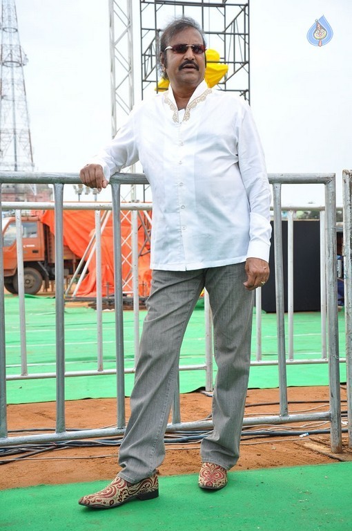 Mohanbabu Visits MB 40 Stadium Photos - 26 / 42 photos