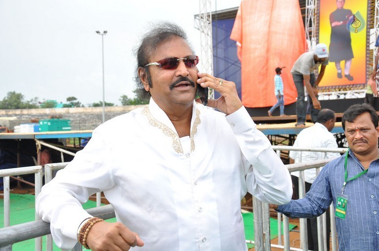 Mohanbabu Visits MB 40 Stadium Photos - 27 / 42 photos