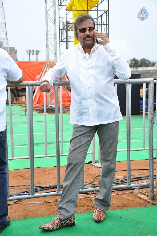 Mohanbabu Visits MB 40 Stadium Photos - 28 / 42 photos