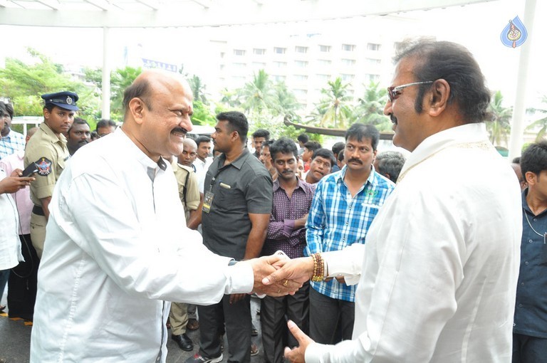 Mohanbabu Visits MB 40 Stadium Photos - 40 / 42 photos