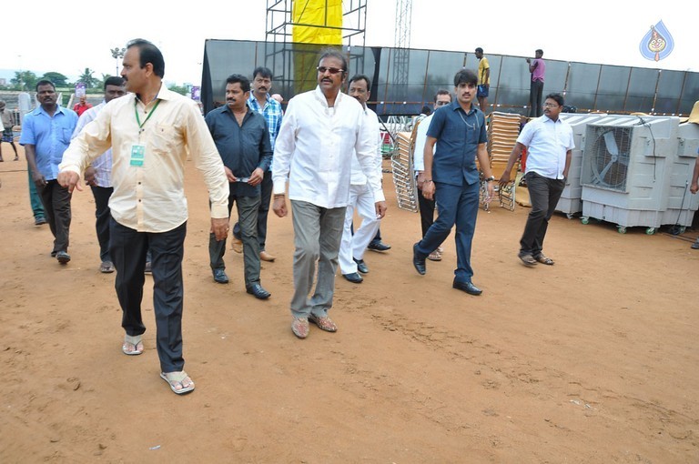 Mohanbabu Visits MB 40 Stadium Photos - 42 / 42 photos