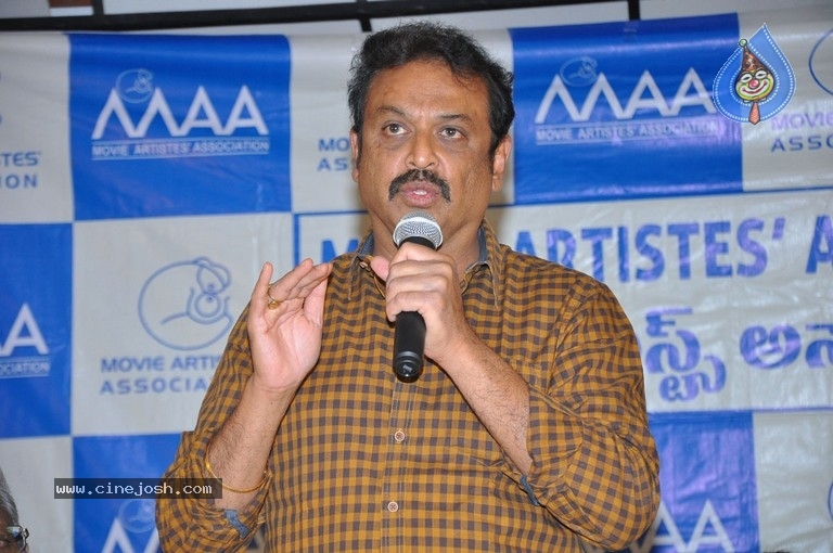 Movie Artists Association Emergency Press Meet - 8 / 17 photos