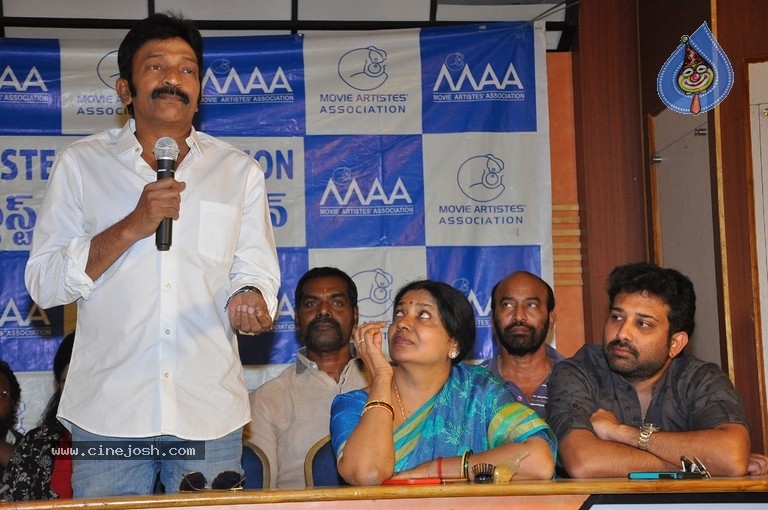 Movie Artists Association Emergency Press Meet - 9 / 17 photos