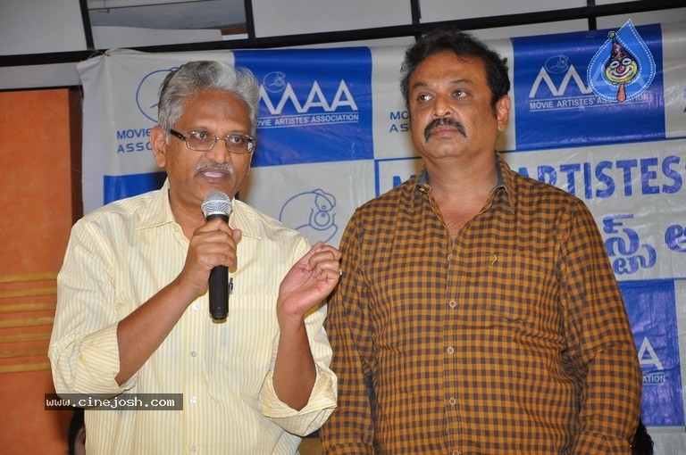 Movie Artists Association Emergency Press Meet - 14 / 17 photos