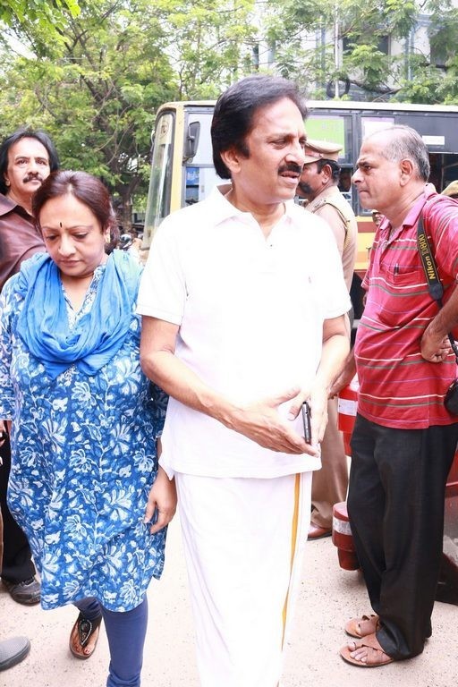 MS Viswanathan Condolences Photos - 4 / 59 photos
