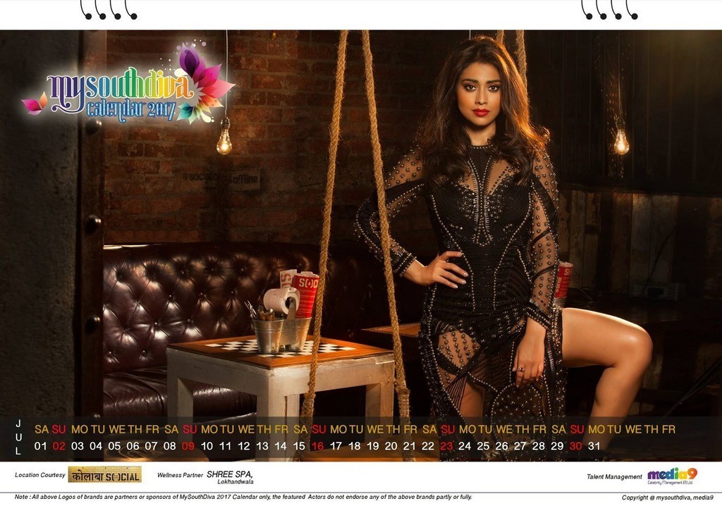 My South Diva Calendar 2017 Photos - 8 / 11 photos